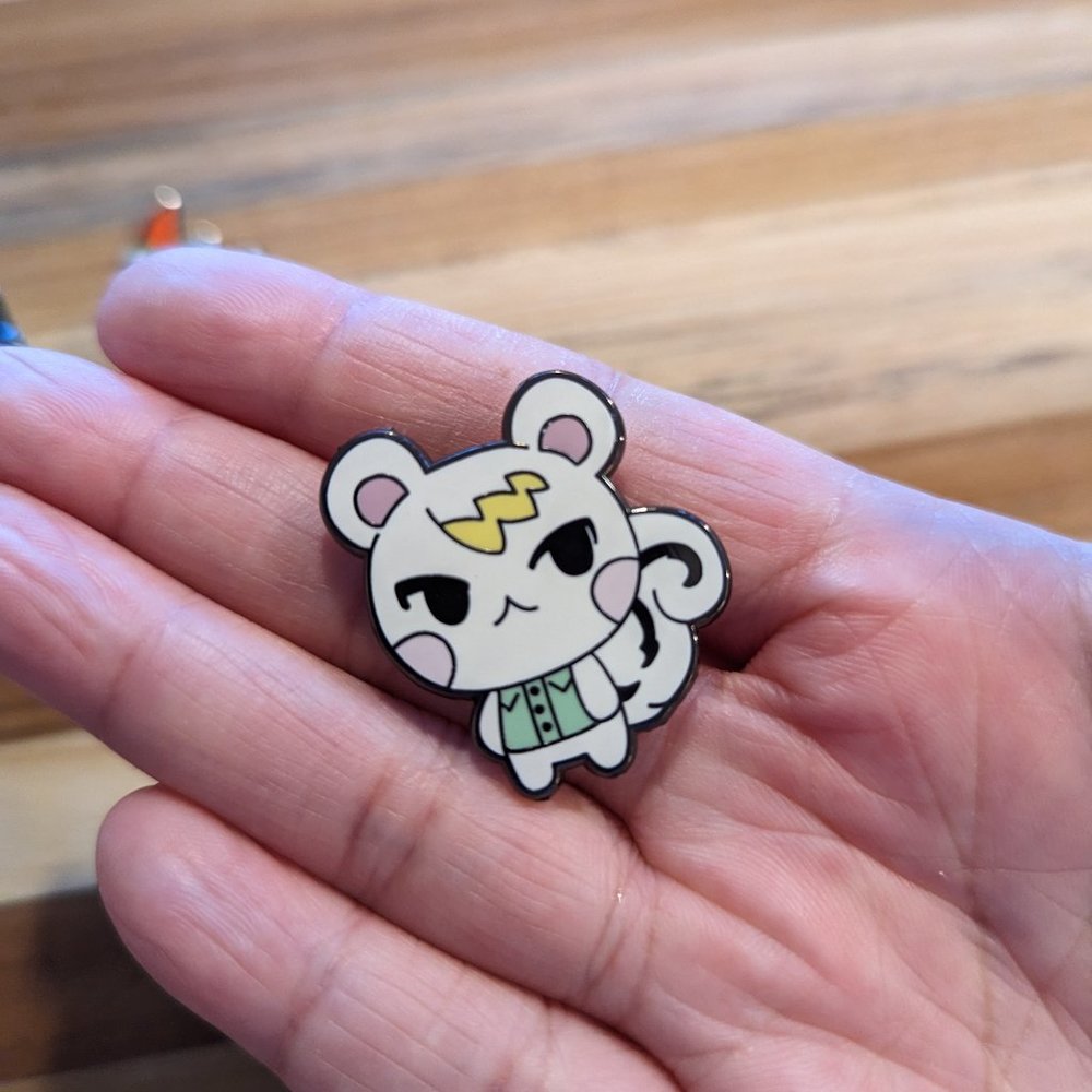 Cute Animal Villager Marshel Character Enamel Pin